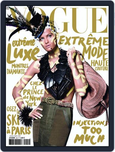 Vogue Paris October 28th, 2009 Digital Back Issue Cover