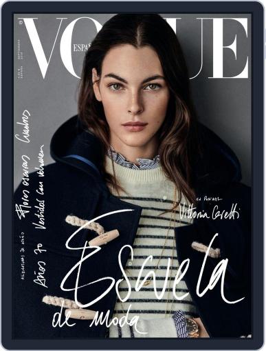 Vogue España September 1st, 2019 Digital Back Issue Cover