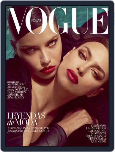 Vogue España August 1st, 2019 Digital Back Issue Cover