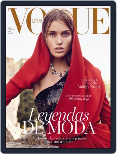 Vogue España December 1st, 2017 Digital Back Issue Cover
