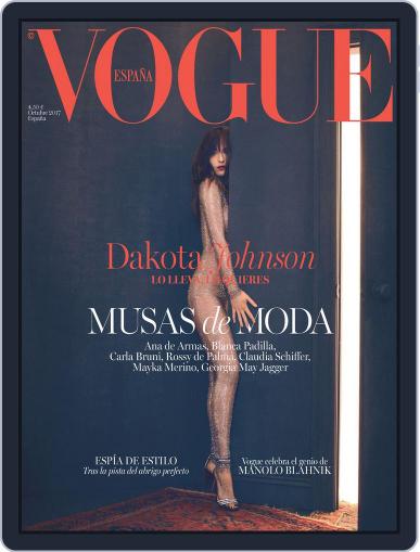 Vogue España October 1st, 2017 Digital Back Issue Cover