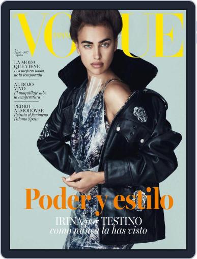 Vogue España August 1st, 2017 Digital Back Issue Cover