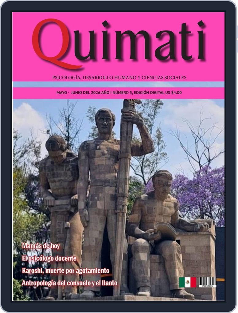 Quimati revista digital de psicología Subscription                    May 1st, 2026 Issue
