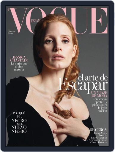 Vogue España June 1st, 2017 Digital Back Issue Cover