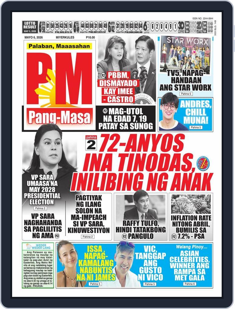 Pang Masa (Digital) Subscription