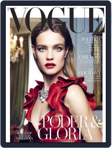 Vogue España November 19th, 2015 Digital Back Issue Cover