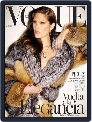 Vogue España October 19th, 2015 Digital Back Issue Cover