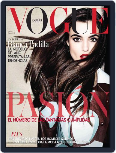 Vogue España January 19th, 2015 Digital Back Issue Cover
