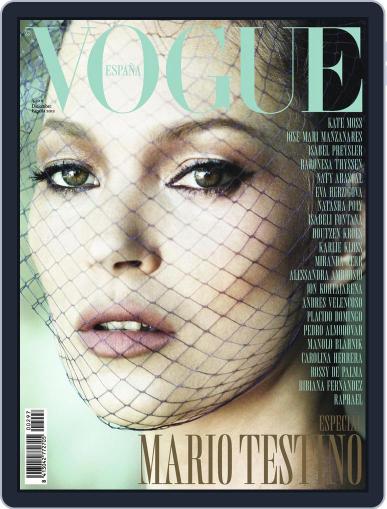 Vogue España November 20th, 2012 Digital Back Issue Cover