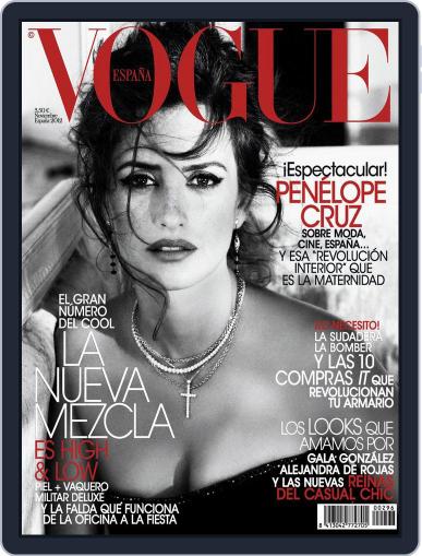 Vogue España October 18th, 2012 Digital Back Issue Cover