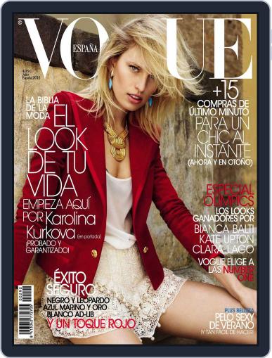Vogue España June 20th, 2012 Digital Back Issue Cover