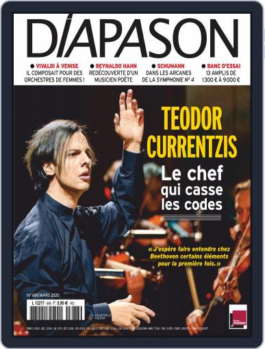 Diapason March 1st, 2020 Digital Back Issue Cover