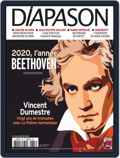 Diapason January 1st, 2020 Digital Back Issue Cover