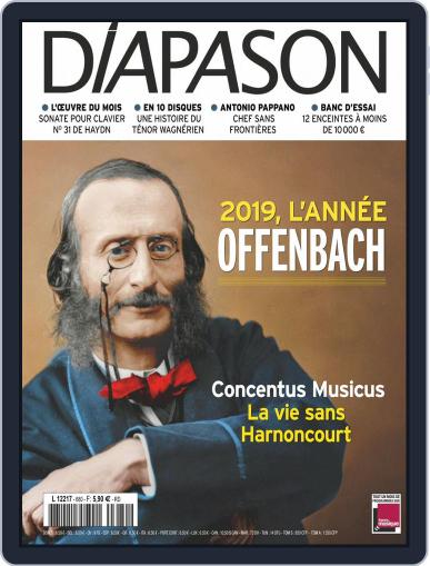 Diapason June 1st, 2019 Digital Back Issue Cover
