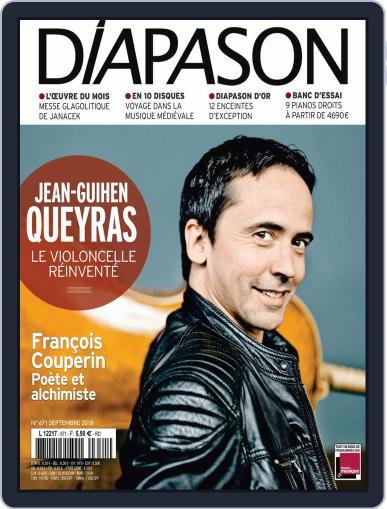 Diapason September 1st, 2018 Digital Back Issue Cover