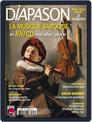 Diapason July 1st, 2017 Digital Back Issue Cover