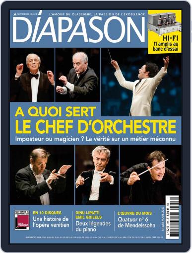 Diapason March 1st, 2017 Digital Back Issue Cover