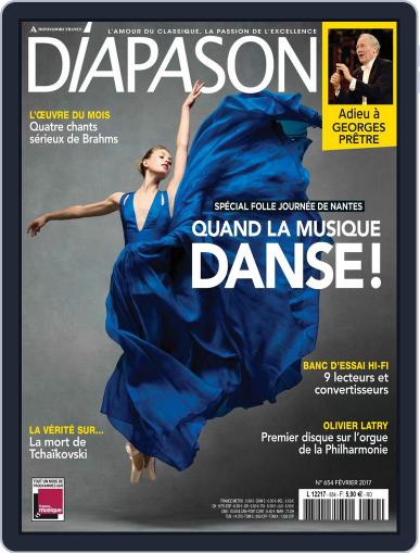 Diapason February 1st, 2017 Digital Back Issue Cover