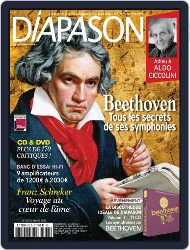 Diapason February 26th, 2015 Digital Back Issue Cover