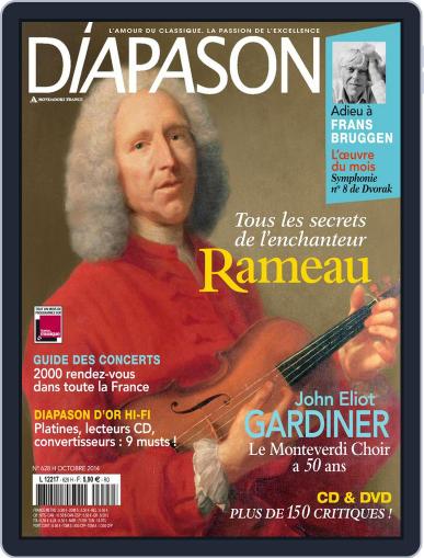 Diapason October 23rd, 2014 Digital Back Issue Cover