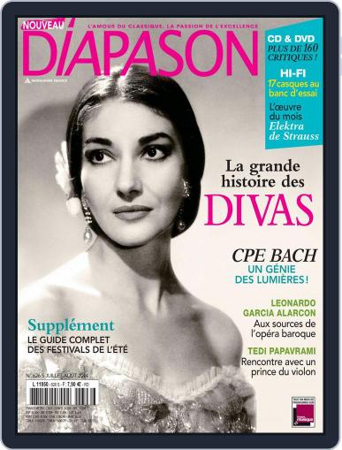 Diapason June 26th, 2014 Digital Back Issue Cover