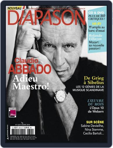 Diapason February 27th, 2014 Digital Back Issue Cover