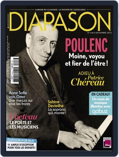 Diapason October 24th, 2013 Digital Back Issue Cover