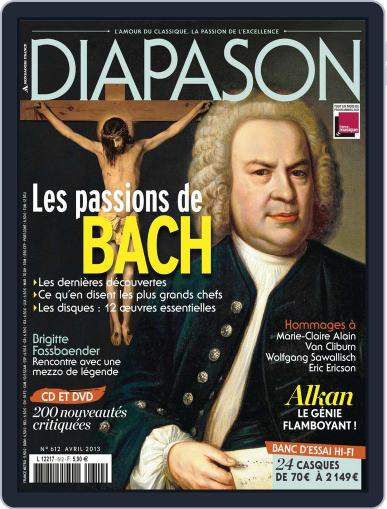 Diapason March 25th, 2013 Digital Back Issue Cover