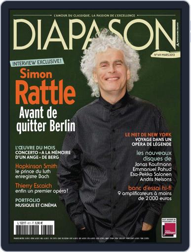 Diapason February 21st, 2013 Digital Back Issue Cover