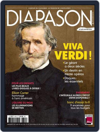 Diapason December 20th, 2012 Digital Back Issue Cover