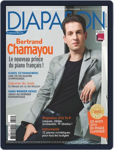 Diapason November 22nd, 2012 Digital Back Issue Cover