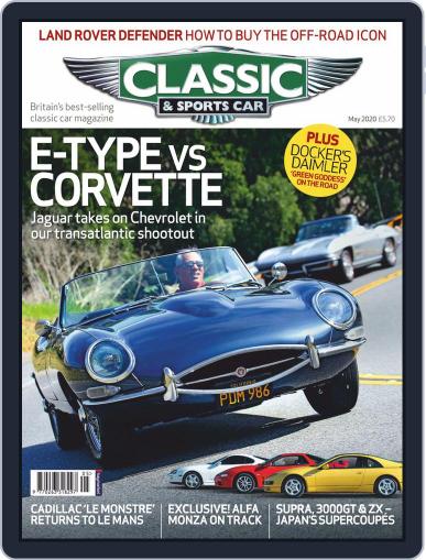 Classic & Sports Car May 1st, 2020 Digital Back Issue Cover