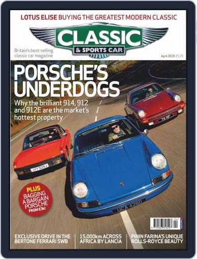 Classic & Sports Car April 1st, 2020 Digital Back Issue Cover