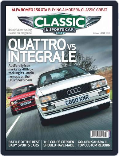 Classic & Sports Car February 1st, 2020 Digital Back Issue Cover