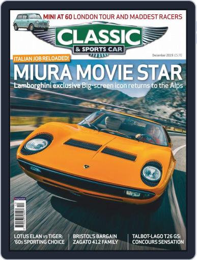 Classic & Sports Car December 1st, 2019 Digital Back Issue Cover