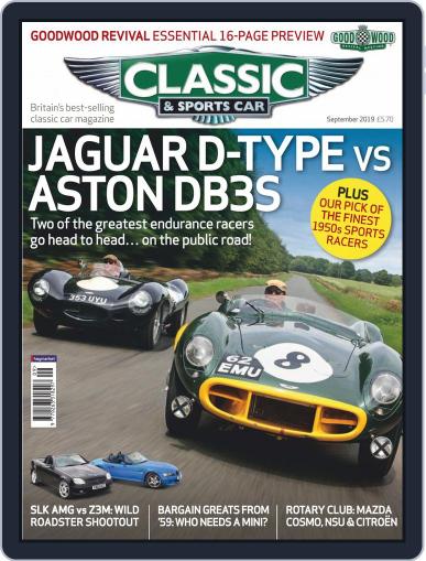 Classic & Sports Car September 1st, 2019 Digital Back Issue Cover