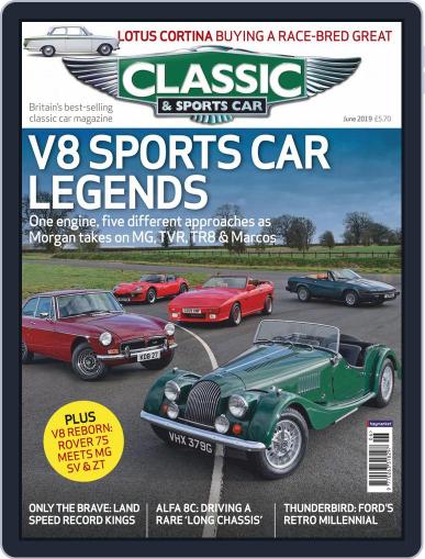 Classic & Sports Car June 1st, 2019 Digital Back Issue Cover