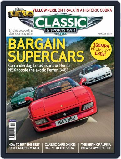 Classic & Sports Car April 1st, 2019 Digital Back Issue Cover