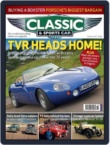 Classic & Sports Car October 1st, 2017 Digital Back Issue Cover