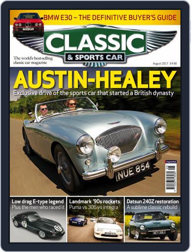 Classic & Sports Car August 1st, 2017 Digital Back Issue Cover