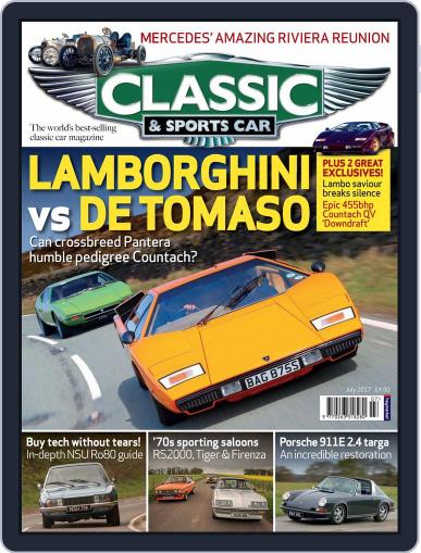 Classic & Sports Car July 1st, 2017 Digital Back Issue Cover