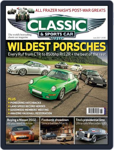 Classic & Sports Car June 1st, 2017 Digital Back Issue Cover
