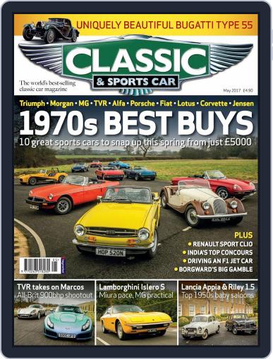Classic & Sports Car May 1st, 2017 Digital Back Issue Cover