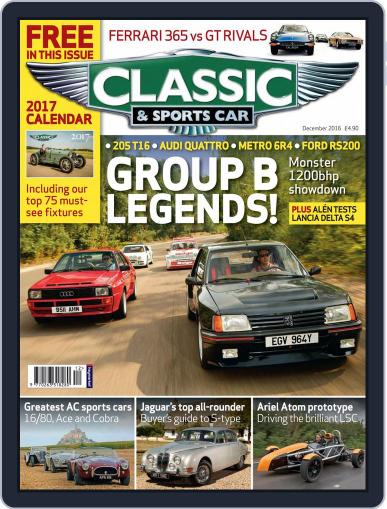 Classic & Sports Car (Digital) December 1st, 2016 Issue Cover
