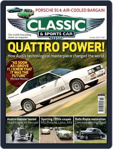 Classic & Sports Car October 1st, 2016 Digital Back Issue Cover