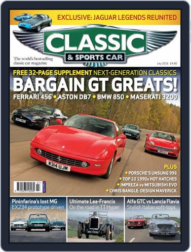 Classic & Sports Car (Digital) June 2nd, 2016 Issue Cover