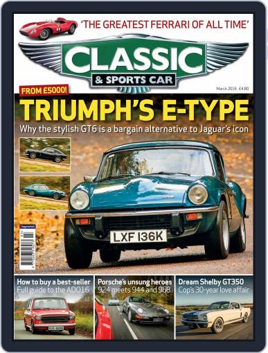 Classic & Sports Car February 4th, 2016 Digital Back Issue Cover