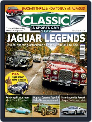 Classic & Sports Car February 1st, 2016 Digital Back Issue Cover