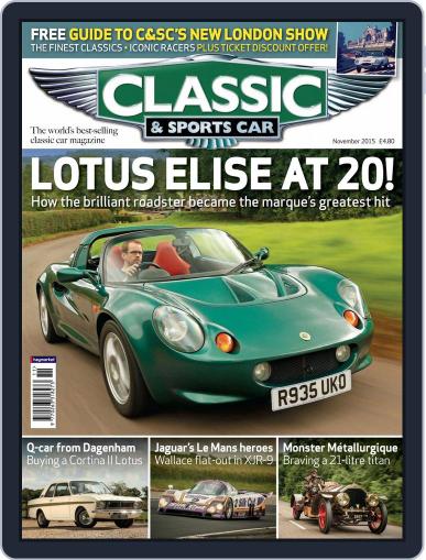 Classic & Sports Car (Digital) November 1st, 2015 Issue Cover