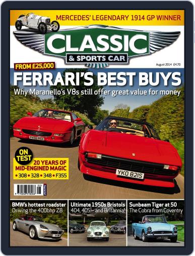 Classic & Sports Car July 3rd, 2014 Digital Back Issue Cover